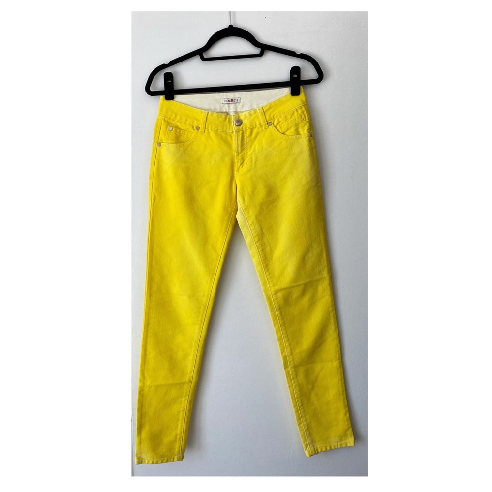 Versace VJC yellow jeans size 26